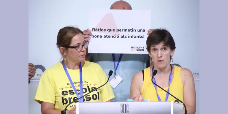 Neix la plataforma Bressols en Lluita per reclamar una educació 0-3 de qualitat