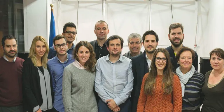 Miquel Rubio presideix el Partit Demòcrata del que en forma part l'exregidor socialista Jaume Buscallà