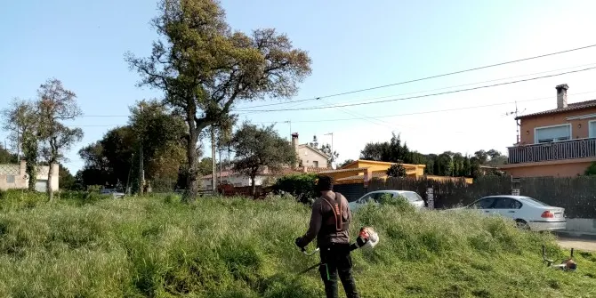 Campanya per la prevenció d'incendis forestals amb l'oferiment de treballs de prevenció