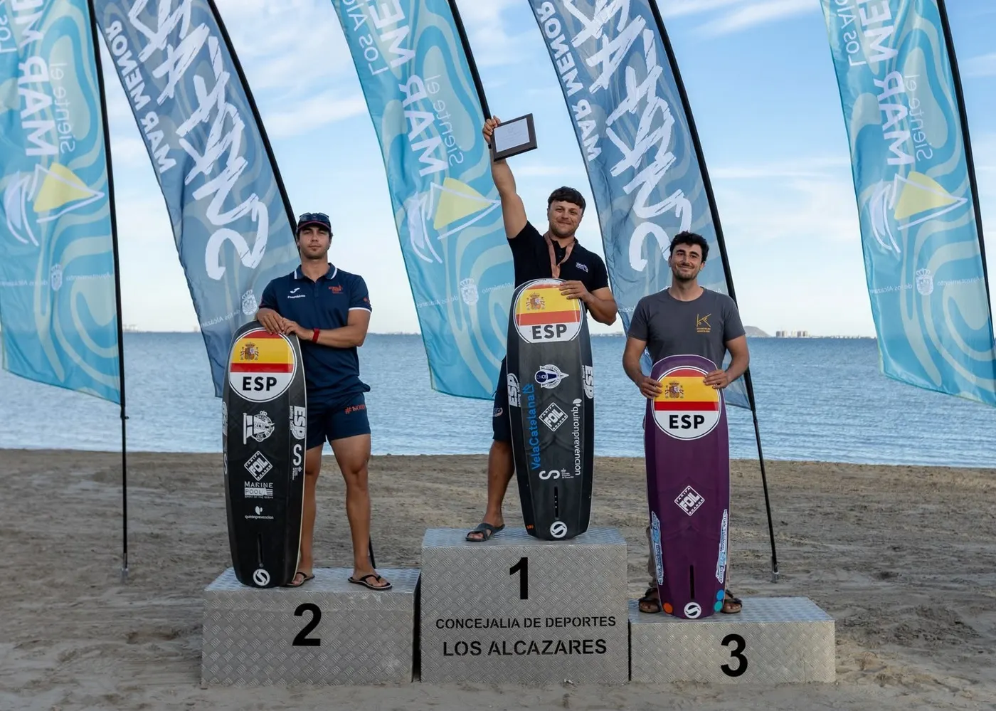 El regatista del Club Nàutic Cambrils Marcelo Cairo es proclama campió de la Copa d’Espanya de Fórmula Kite
