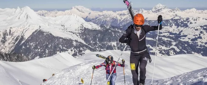 Kilian Jornet i Mathéo Jacquemoud, a la Pierra Menta 2016 (Foto: Jocelyn Chavy)