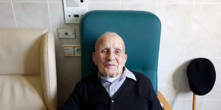 Felicitació institucional a l'urgellenc Antonio Martínez López pels seus 101 anys
