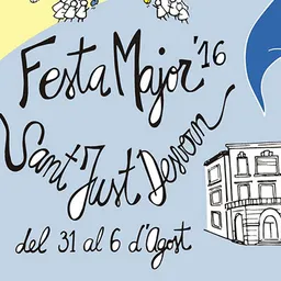 Entrevistes de la Justa del 28/7/2016 — Festa Major de Sant Just: Dia Blau ambient càmping i laberint infantil - episode art