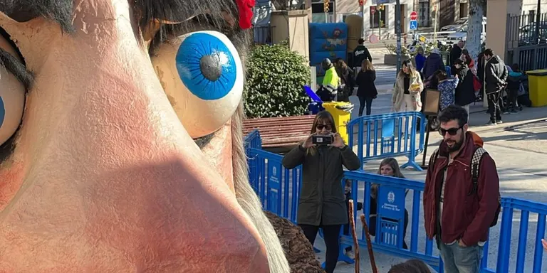 938 infants han fet cagar el Tió d'Arenys aquest cap de setmana