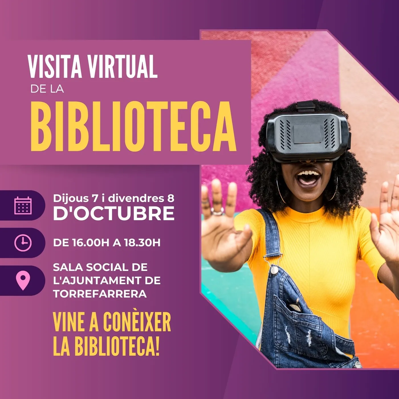 Els veïns de Torrefarrera podran fer una visita virtual a la nova biblioteca