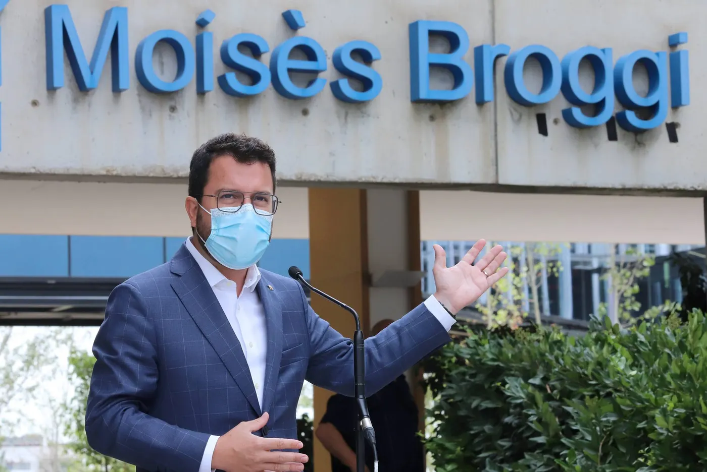 President Aragonès: "Cridem als joves a vacunar-se per afrontar l'inici del curs escolar amb les màximes garanties"