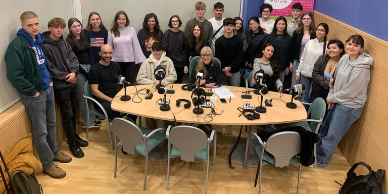 Un grup d'alumnes alemanys visiten Torredembarra en el marc del programa Erasmus +