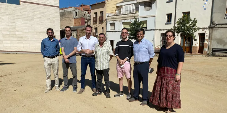 Llum verda al futur edifici d'habitatge cooperatiu que es construïrà al darrere de l'Ajuntament