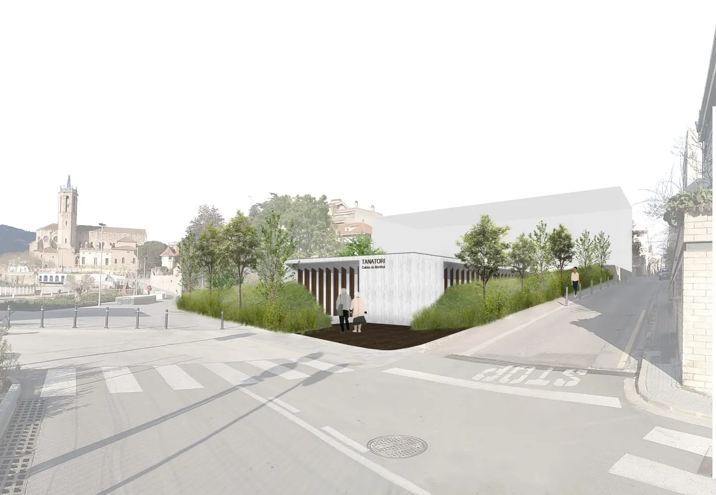 La Fundació Santa Susanna presenta el disseny guanyador pel projecte del nou tanatori