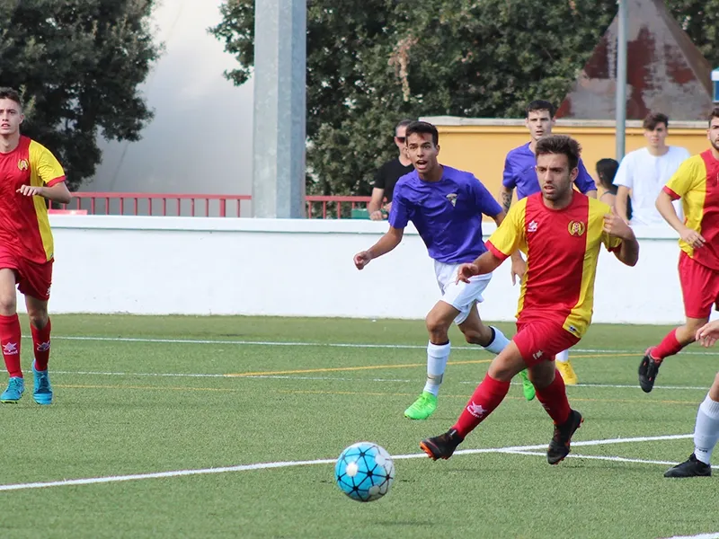 El jugador del Veinti Mati en una imatge d'arxiu