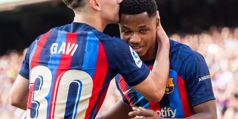 Doblet d'Ansu Fati per guanyar contra el Mallorca (3-0)