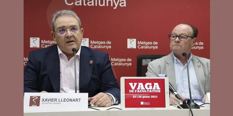 Metges de Catalunya convoca tres noves jornades de vaga a principis de febrer amb aturades parcials