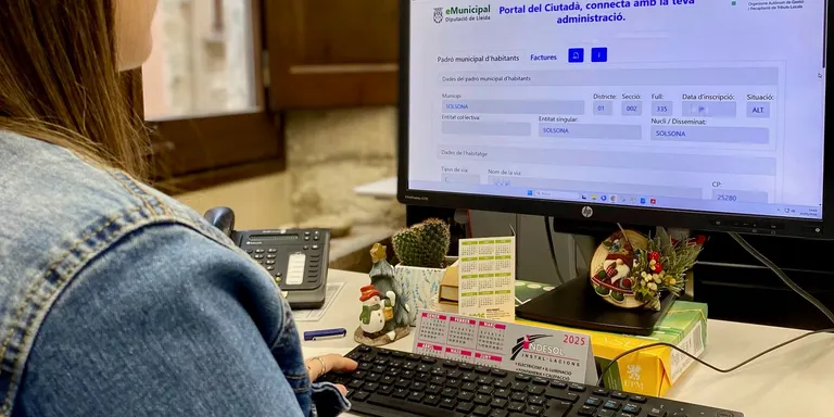 Els solsonins poden estalviar-se viatges a l'Ajuntament amb l'eina digital El Portal del Ciutadà