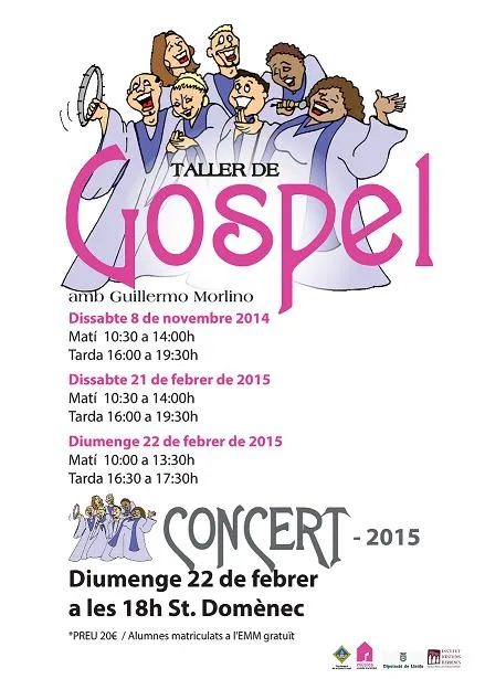 L'Escola Municipal de Música organitza un taller de gospel
