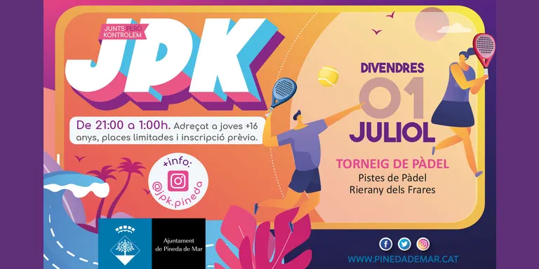 En marxa la segona edició del #JPK, el projecte d'Oci nocturn alternatiu per als i les joves de Pineda