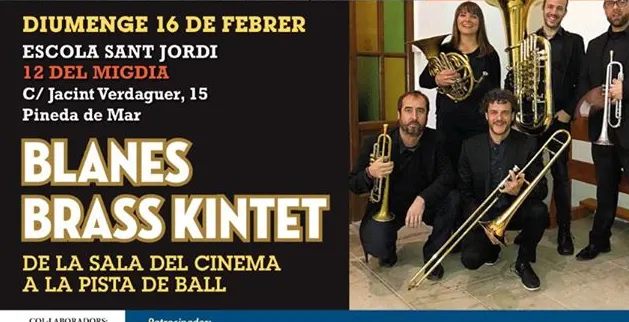 Blanes Brass Kintet al cicle de concert de Mare Nostrum, aquest diumenge