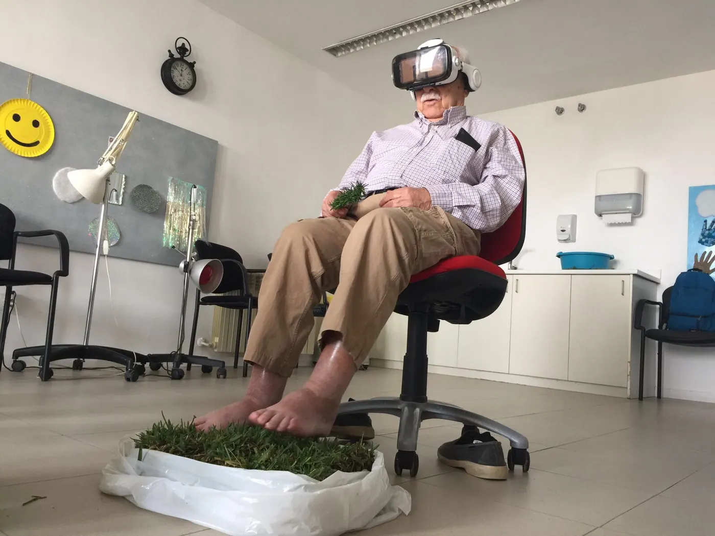 La Casa Pairal incorpora una nova teràpia basada en la realitat virtual
