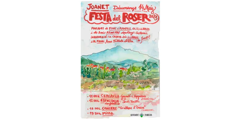 Arbúcies es prepara per celebrar la Festa del Roser