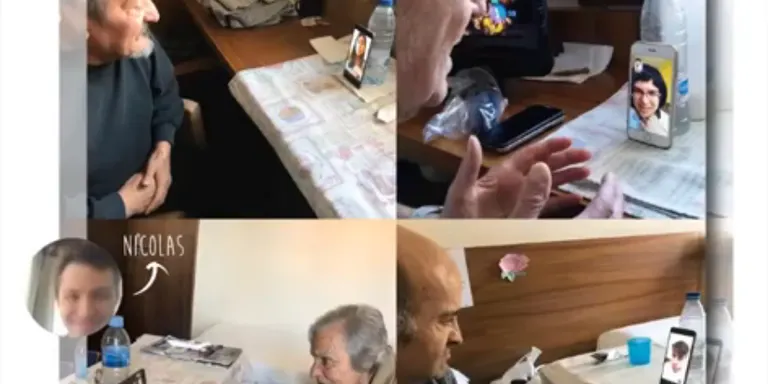 Els participants del projecte 'Ens connectem' expliquen l'experiència en un vídeo