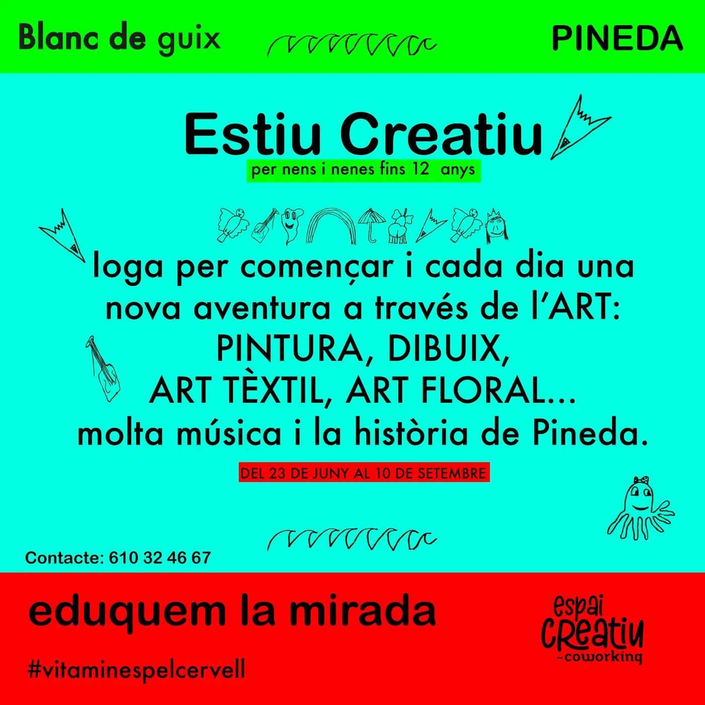 L'Espai Creatiu Coworking farà un Casal d'Estiu per a nens i nenes fins als 12 anys