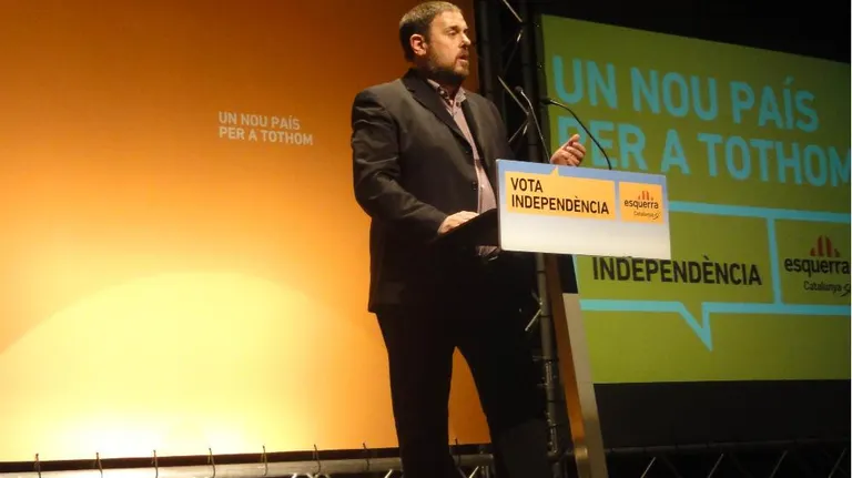 ELECCIONS 25-N: Oriol Junqueras defensa que ERC és garantia d'equilibri territorial