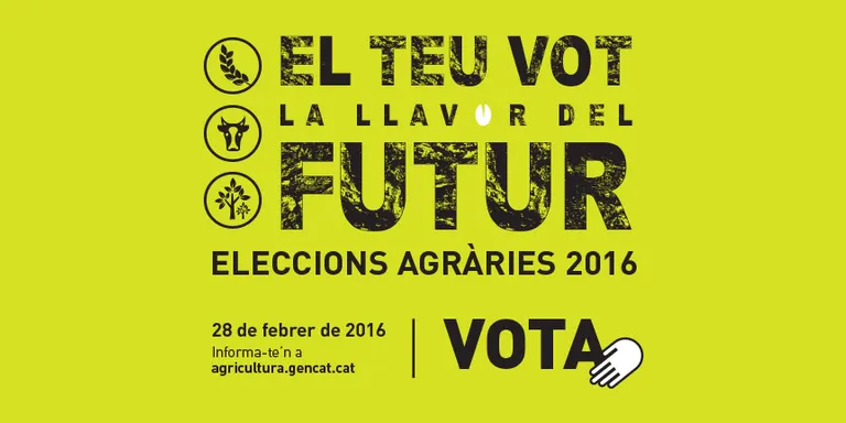 En marxa des de dissabte la campanya per a les eleccions agràries