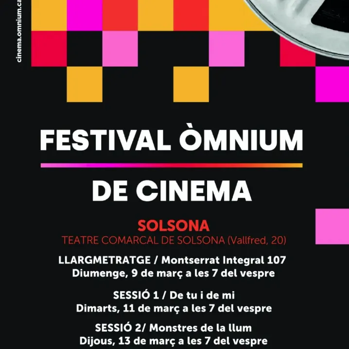 Torna a Solsona el Festival Òmnium de Cinema