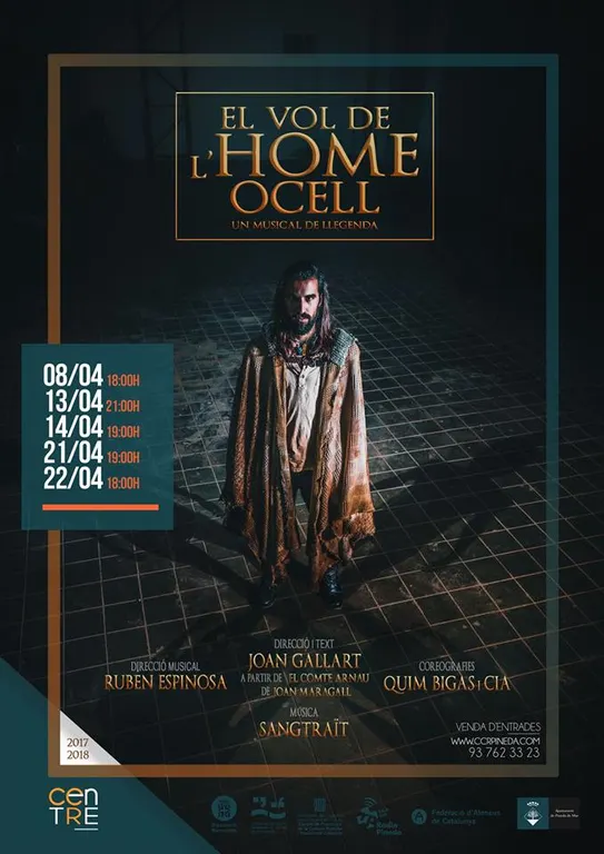 Joan Gallart ja té a punt el seu nou musical 'El vol de l'home ocell'