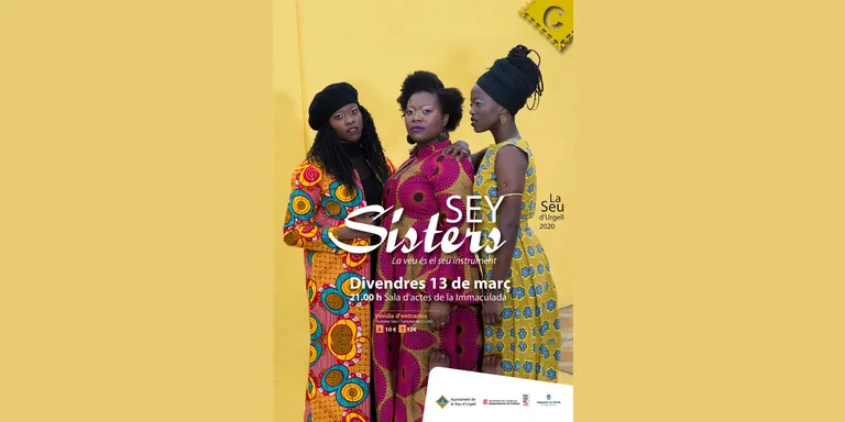 El trio de veus negres The Sey Sisters actua a la Seu d'Urgell
