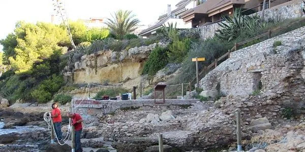 L’Ajuntament d’Altafulla delimita els Banys de Mar de la Vil·la romana dels Munts per evitar la degradació del jaciment arqueològic