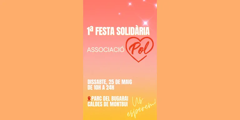 L’Associació Pol celebra la primera festa solidària al Parc del Bugarai