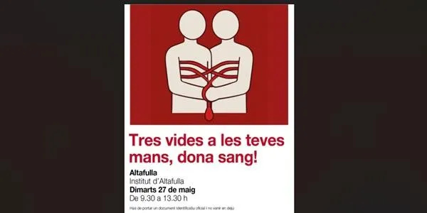 Alumnes de l’Institut d’Altafulla s’impliquen en nodrir el Banc de Sang a través del servei comunitari