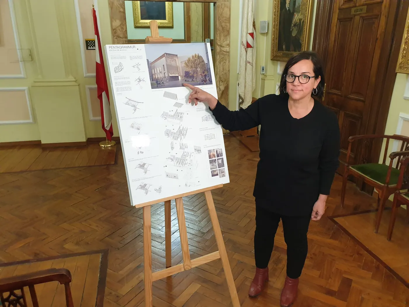 ‘Pentagrammur’ és la proposta escollida per la rehabilitació de Ca Padró