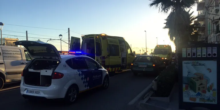 Atropellament a la NII