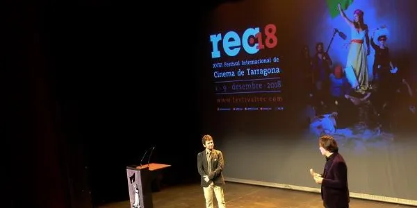L’actor Willy Toledo, aquest dimarts al Festival REC