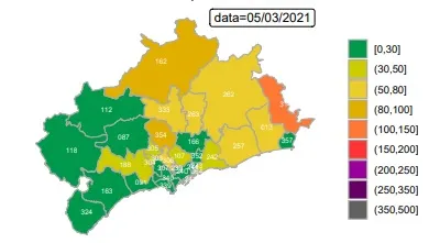 La incidència de la Covid-19 baixa quasi a zero al Morell