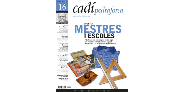 Mestres i escoles, protagonistes del nou número de 'Cadí-Pedraforca'