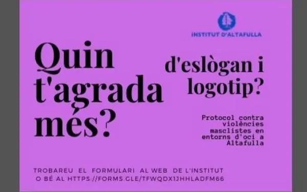 L'Institut d'Altafulla treballa amb els alumnes el Protocol municipal de prevenció de violències masclistes