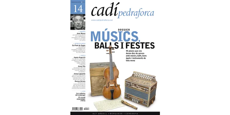 Músics, balls i festa, tema del nou número de 'Cadí-Pedraforca'