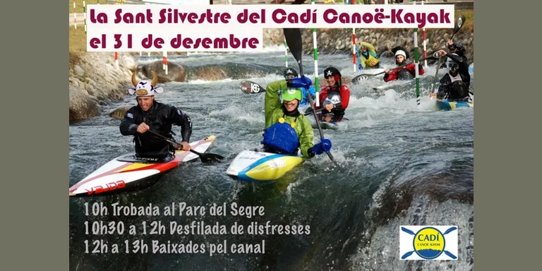 El Cadí CK fa la seva Sant Silvestre amb piragües