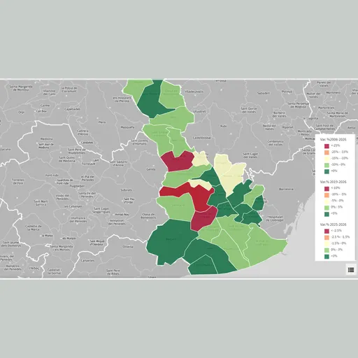 L’ocupació assalariada cau un 2,4% a Sant Just Desvern, en contrast amb el creixement comarcal