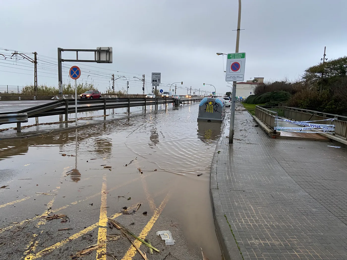 El temporal Glòria es reactiva aquest dimecres a la tarda i nit amb pluges intenses