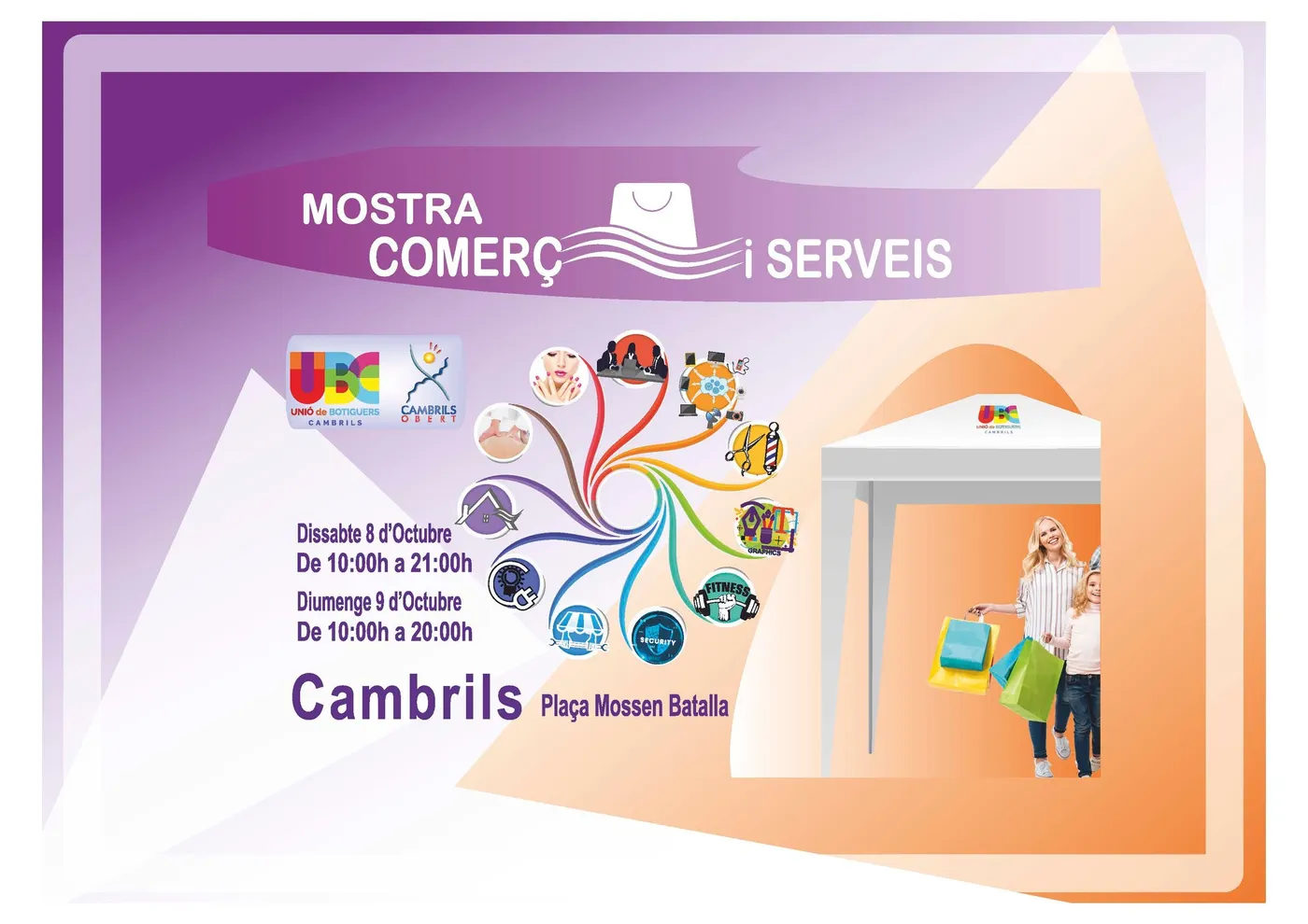 La Mostra de Comerç i Serveis de Cambrils se celebra aquest cap de setmana a la Plaça Mossèn Batalla