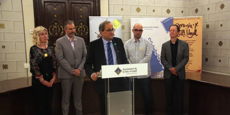 Quim Torra inaugura el 9è Festival de Música Antiga dels Pirineus