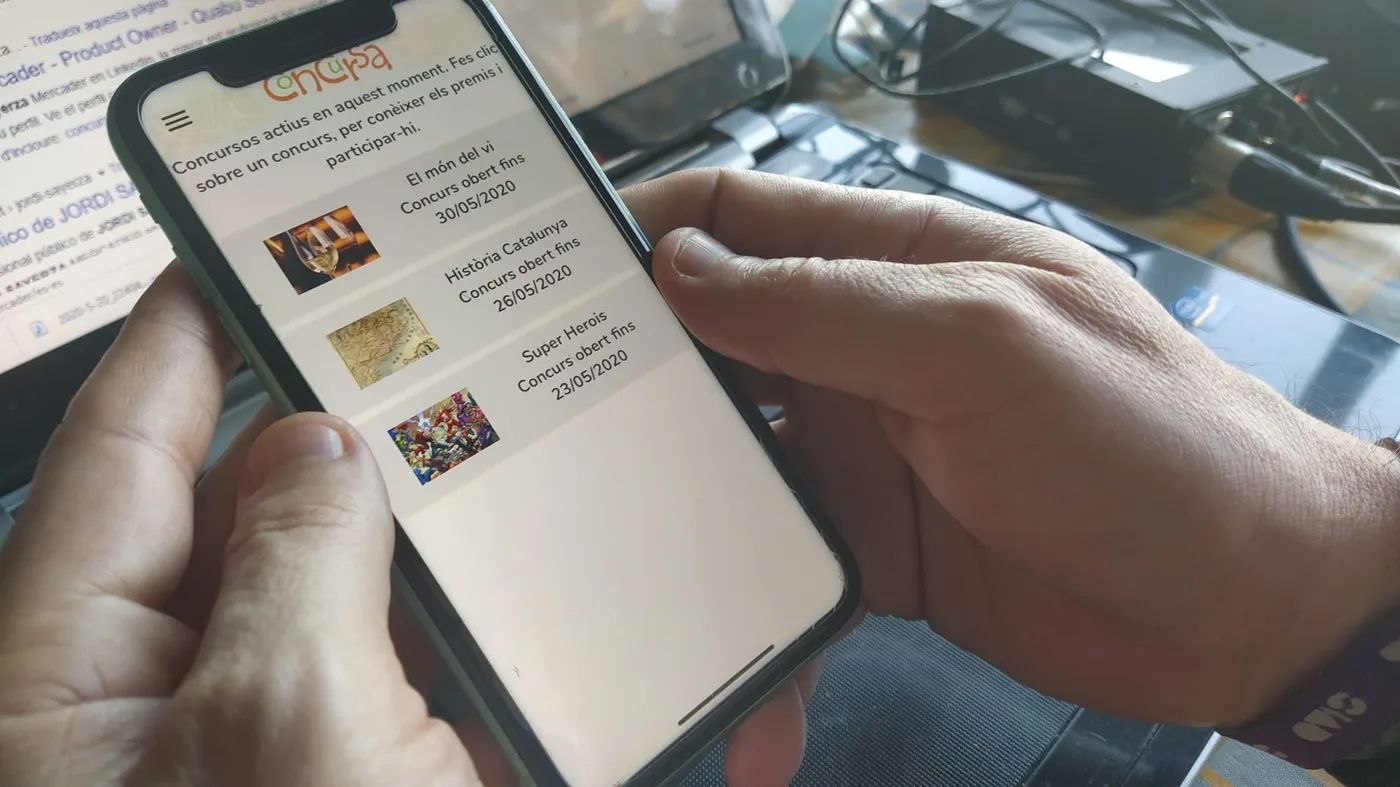 “Concursa” la nova app creada pel vilassarenc Jordi Sayerza