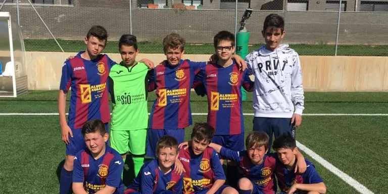 L'aleví de la Penya Barcelonista, a les portes de la Final de Penyes del FCB