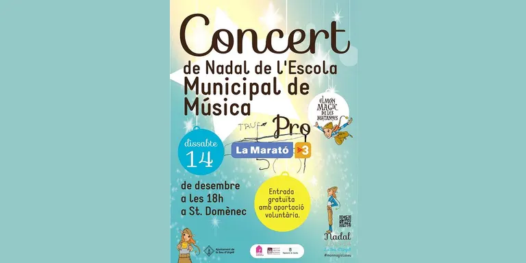 Concert de Nadal de l'Escola Municipal de Música
