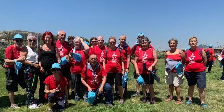 El cicle de passejades de la gent gran 'A cent cap als 100' es tanca amb un acte a Santa Coloma de Gramenet