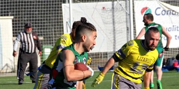 Nova jornada de cara i creu per als Lizards de Torredembarra en la Lliga Catalana de Futbol Flag