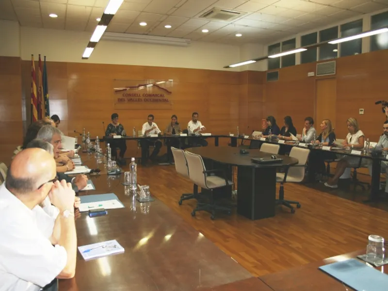 Imatge del Consell d'Alcaldes i Alcaldesses del Vallès